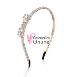 Bentita pentru par cu perle Cod W003 Albe 